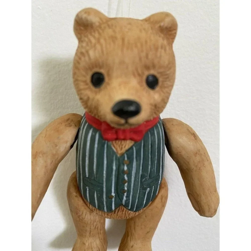 Department 56 Jointed Porcelain‎ Bear 1983 Vintage